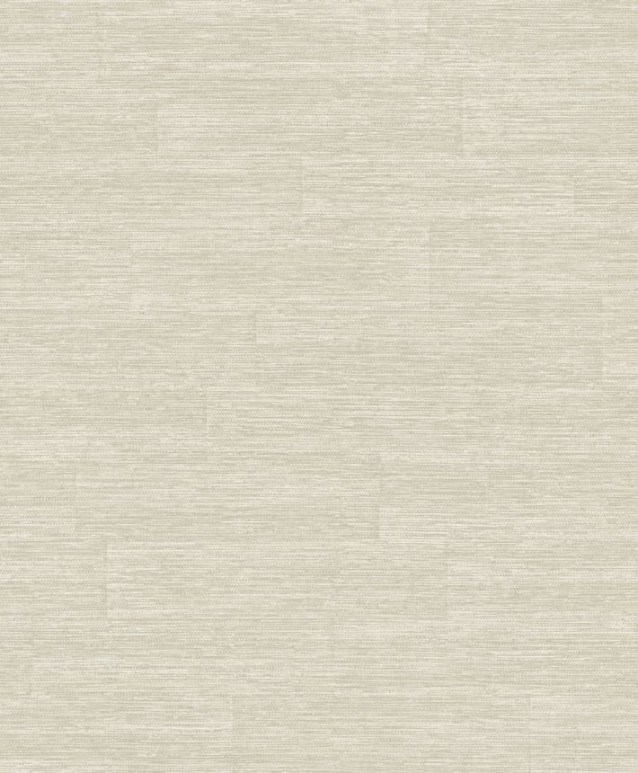 Vliesová tapeta na zeď, šedo-béžová, imitace látky, PW1002, Precious Weaves, Grandeco