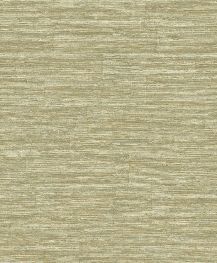 Vliesová tapeta na zeď, zelená, imitace látky, PW1010, Precious Weaves, Grandeco