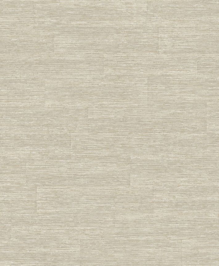 Vliesová tapeta na zeď, šedo-béžová, imitace látky, PW1022, Precious Weaves, Grandeco