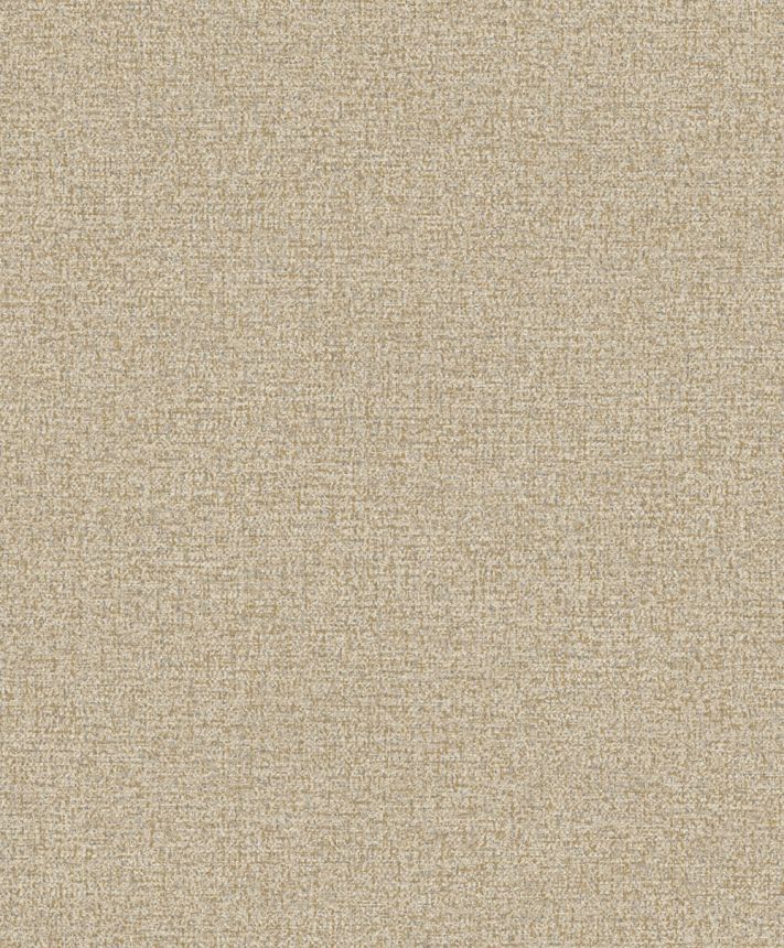 Vliesová tapeta na zeď, hnědá, imitace látky, PW1113, Precious Weaves, Grandeco