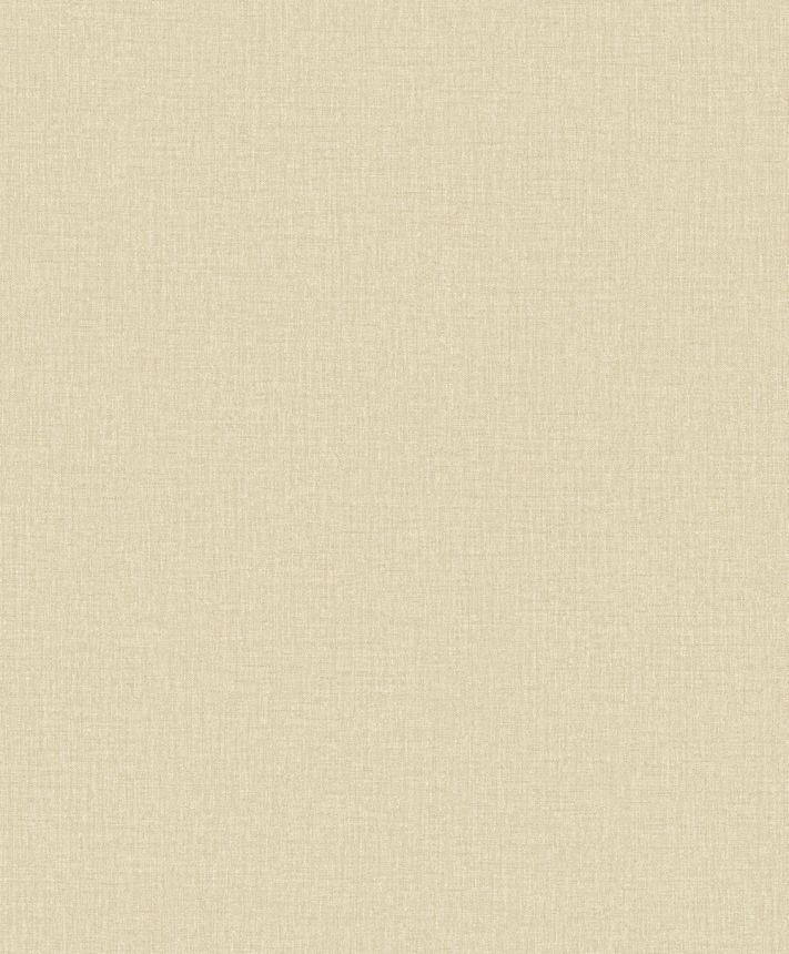 Vliesová tapeta na zeď, béžová, imitace látky, PW1205, Precious Weaves, Grandeco