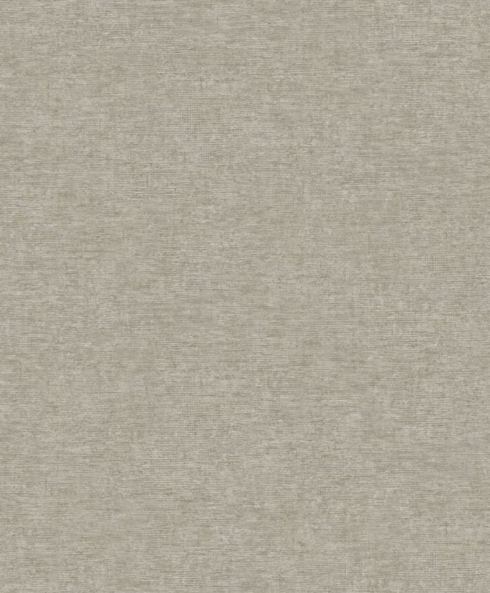 Vliesová tapeta na zeď, hnědo-šedá, imitace látky, PW1382, Precious Weaves, Grandeco