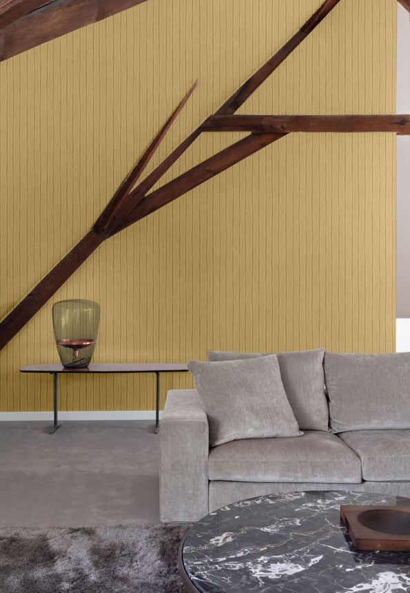 Vliesová tapeta na zeď, hnědá, pruhy, PW4005, Precious Weaves, Grandeco