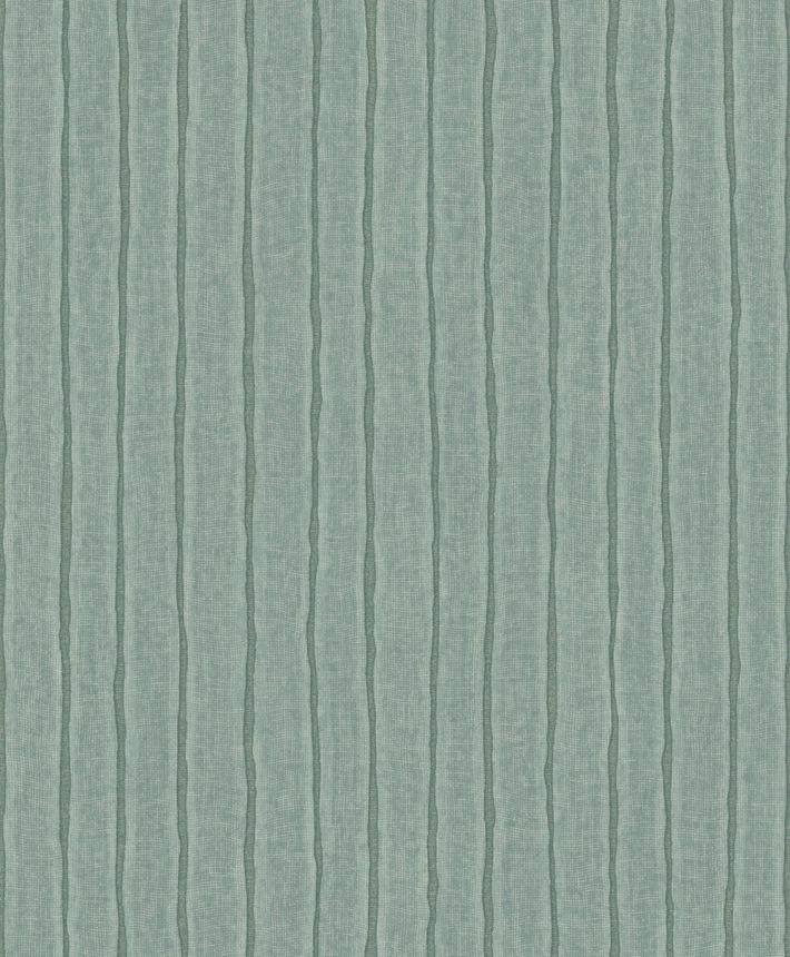 Vliesová tapeta na zeď, zelená, pruhy, PW4006, Precious Weaves, Grandeco