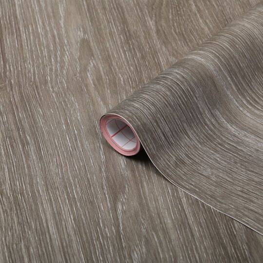 Samolepící folie/samolepící tapeta, dekor dřevo, Dub Sheffield, šedý, 200-5582, šíře 90 cm, D-c-fix