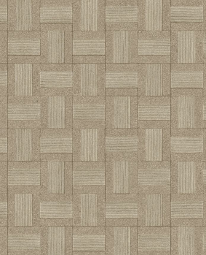 Vliesová tapeta na zeď, béžová, imitace obložení, 350562, Riviera Maison,  Eijffinger