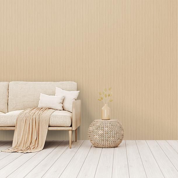 Luxusní vliesová tapeta na zeď, béžová, pruhy, Z30331, Casa 8, Trussardi 