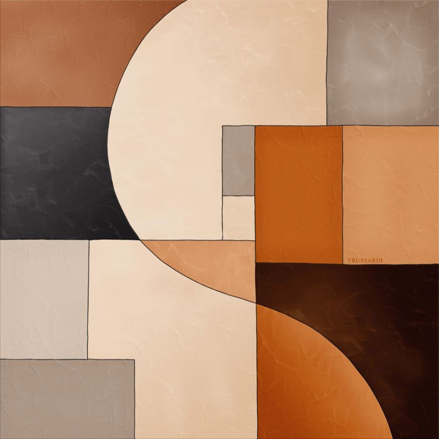 Luxusní geometrická vliesová fototapeta na zeď, Z30376, Casa 8, Trussardi 