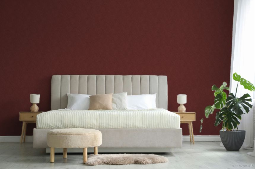 Luxusní vliesová tapeta na zeď, červená, textura, Z20139, Casa Chic, Zambaiti Parati