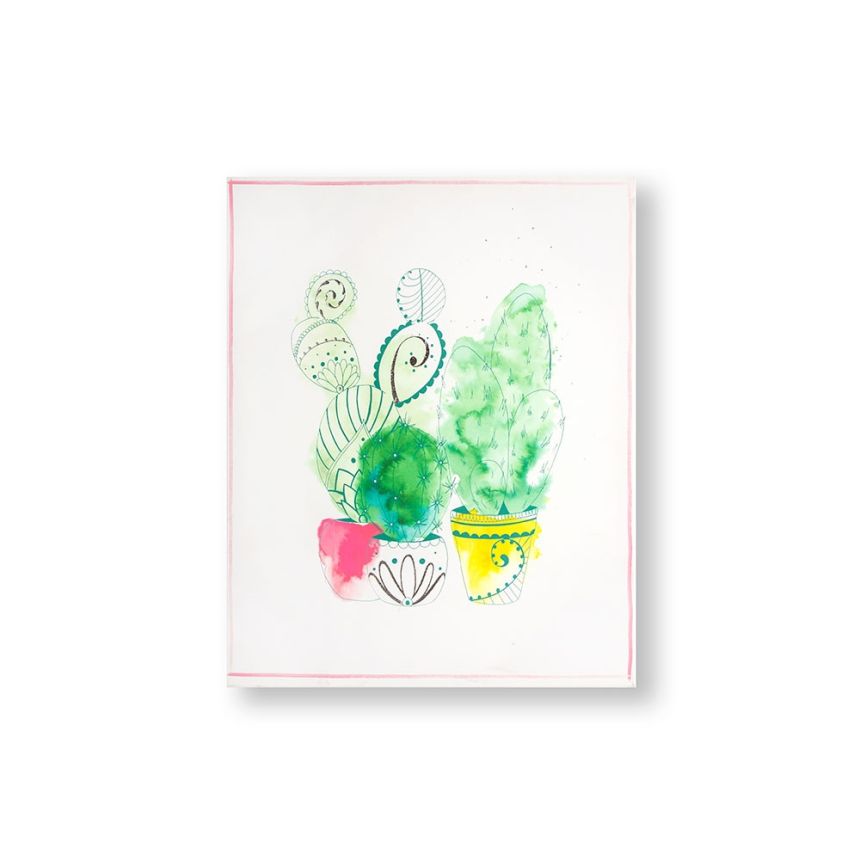 Tištěný obraz 105875, Cactus Craze, Wall Art