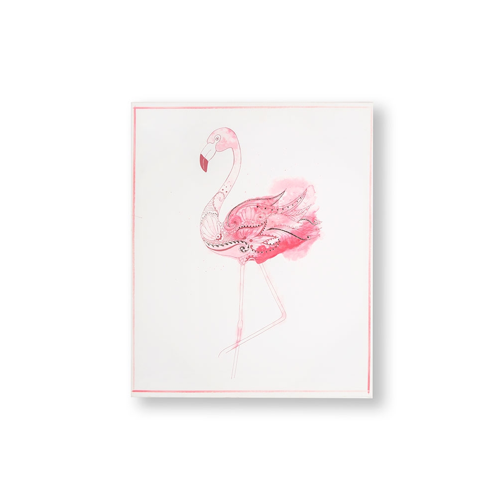Tištěný obraz 105874, Fabulous Flamingo, Plameňák, Wall Art, Graham & Brown