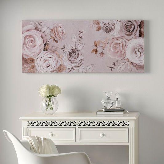 Bezrámový obraz Růže, Mixed Media Rose Trail 41-834, Wall Art, Graham Brown