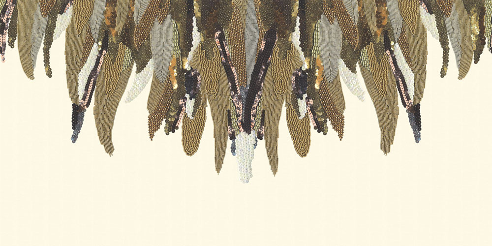 Vliesová obrazová tapeta Flitry, Korálky 307410, 560 x 280 cm, Museum, Eijffinger