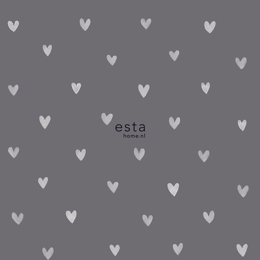 Vliesová tapeta 128832, Srdíčka, Little Bandits, FAB, Esta