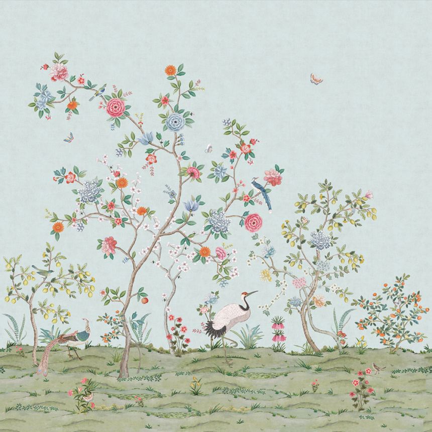 Vliesová květinová obrazová tapeta 309133, 279x280cm, Wallpower Favorites, Eijffinger