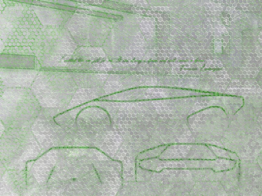 Luxusní grafická obrazová tapeta Z90058, 330 x 300 cm, Automobili Lamborghini 2, Zambaiti Parati