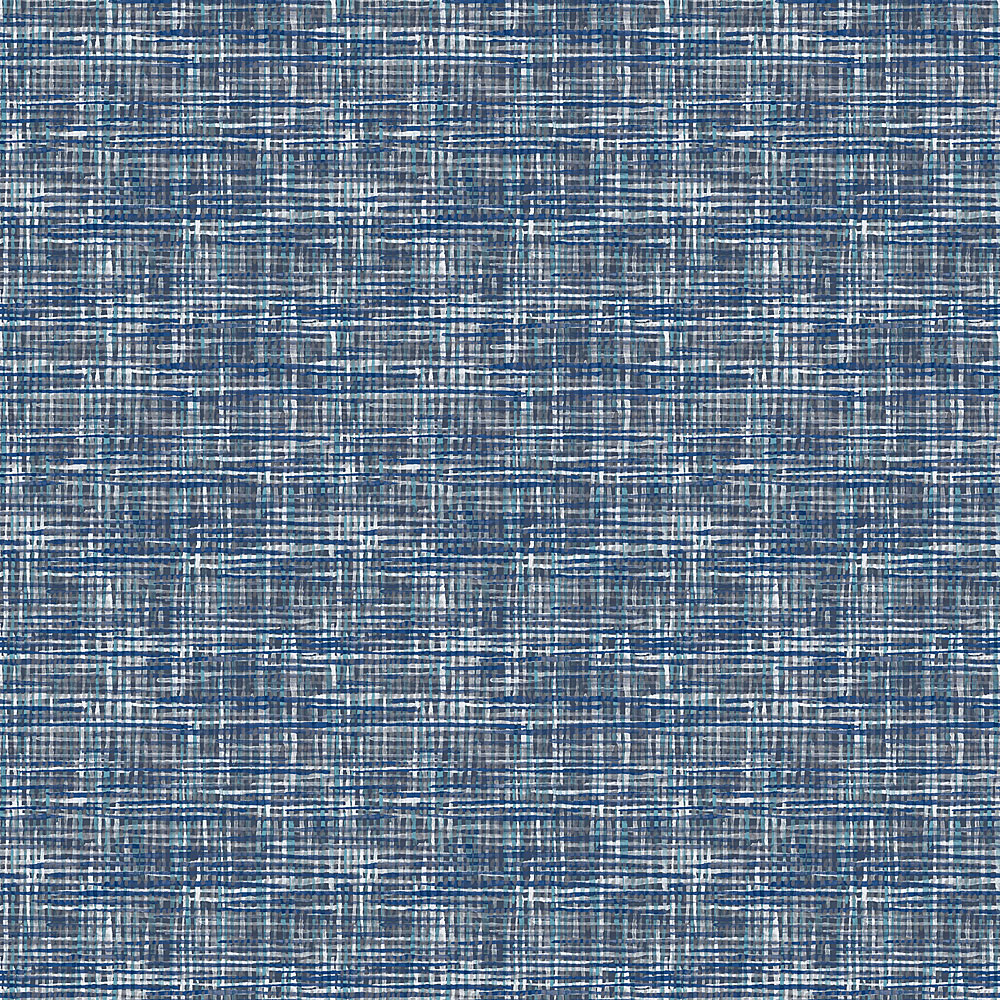 Modrá vliesová tapeta, imitace hrubé tkaniny FT221250, Fabric Touch, Design ID