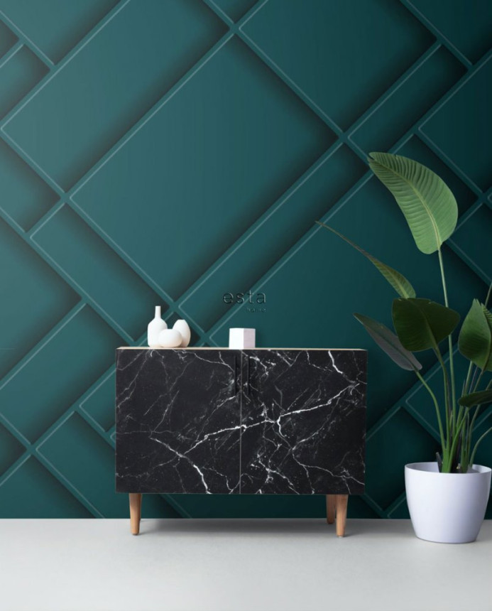 Vliesová geometrická 3D obrazová tapeta 158964, 2 x 2,79 m, Art Deco, Esta