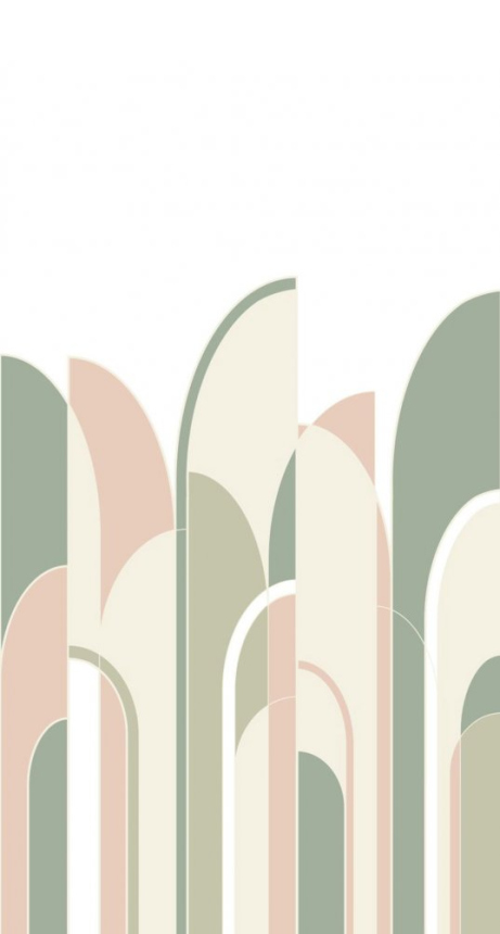 Vliesová geometrická obrazová tapeta 158956, 1,5 x 2,79 m, Art Deco, Esta