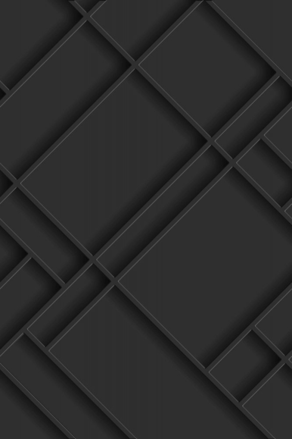 Vliesová fototapeta na zeď 3d černý panel 158937, 200x300cm, Black & White, Esta