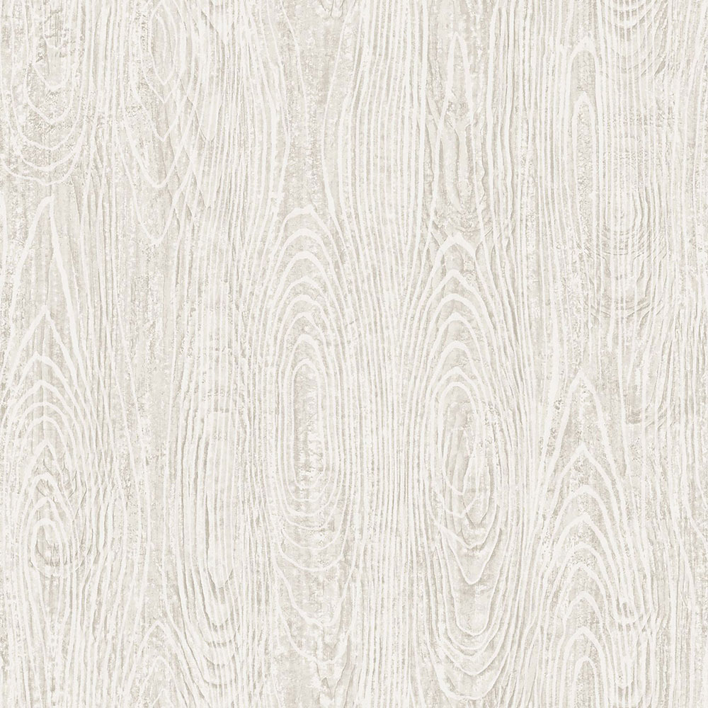 Metalická šedobéžová vliesová tapeta na zeď, imitace dřeva 347554, Matières - Wood, Origin