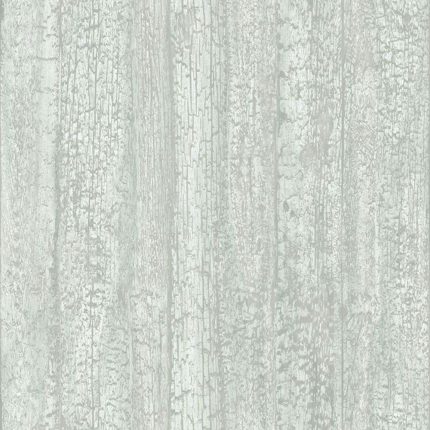 Šedozelená vliesová tapeta Dřevo, imitace dřeva 347529, Matières - Wood, Origin