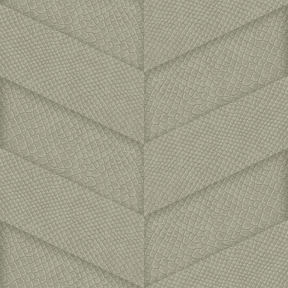 Šedobéžová vliesová tapeta, parketový vzor kůže 347790, Luxury Skins, Origin
