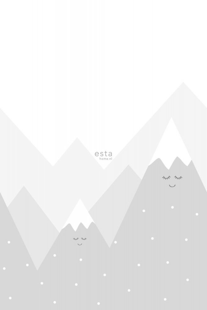 Vliesová dětská tapeta Hory 158840, 1,86 x 2,79 m, Little Bandits, Esta