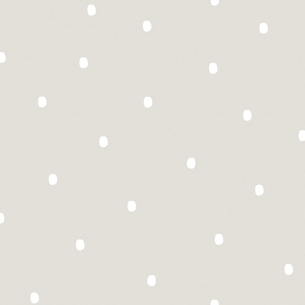 Papírová tapeta na zeď šedá s puntíky / skvrnami 460-3, Pippo, ICH Wallcoverings