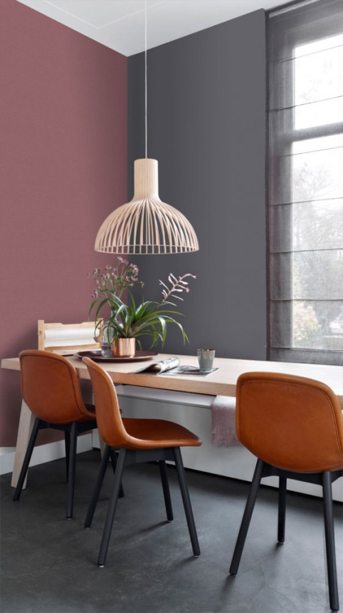 Starorůžová vliesová tapeta na zeď, imitace látky 148744, Blush, Esta Home