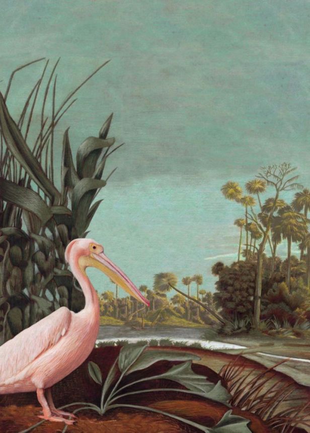 Vliesová obrazová tapeta - ptáci, pelikán, příroda 158948, 200x279cm, Paradise, Esta