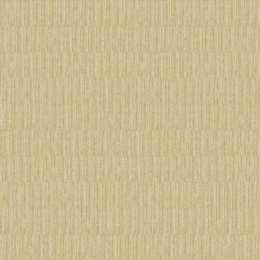 Okrovo-zlatá vliesová tapeta -imitace bambusu 6509-6, Batabasta, ICH Wallcoverings