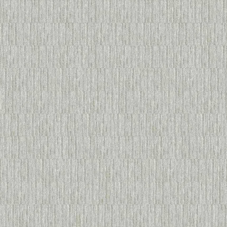 Šedo-zelená vliesová tapeta -imitace bambusu 6509-3, Batabasta, ICH Wallcoverings