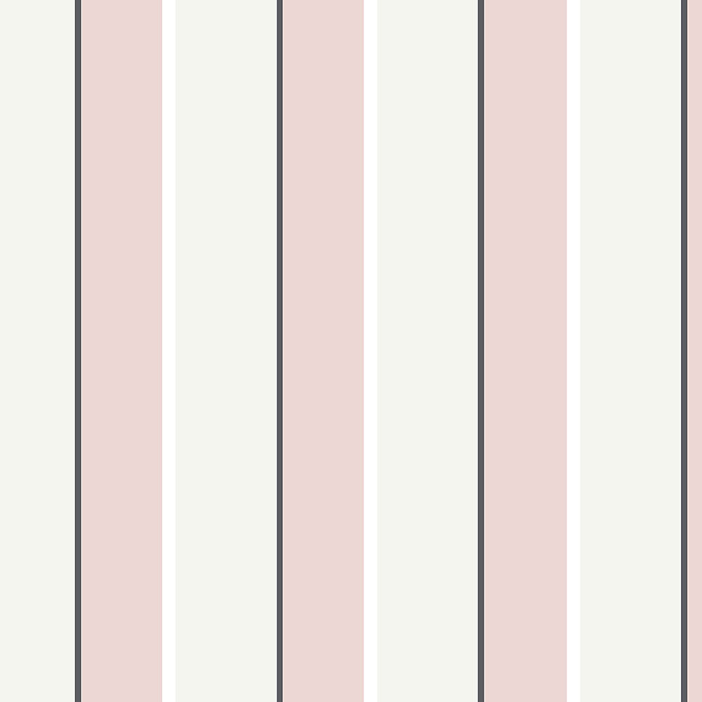 Růžová vliesová tapeta s pruhy 6508-4, Batabasta, ICH Wallcoverings