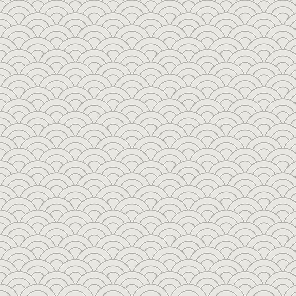Šedá vliesová tapeta na zeď, obloukový vzor 6506-1, Batabasta, ICH Wallcoverings