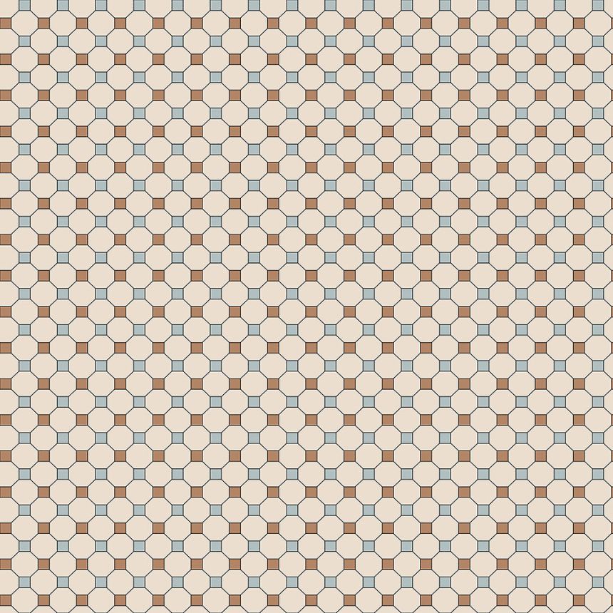 Vliesová tapeta na zeď, barevná mozaika 6504-1, Batabasta, ICH Wallcoverings