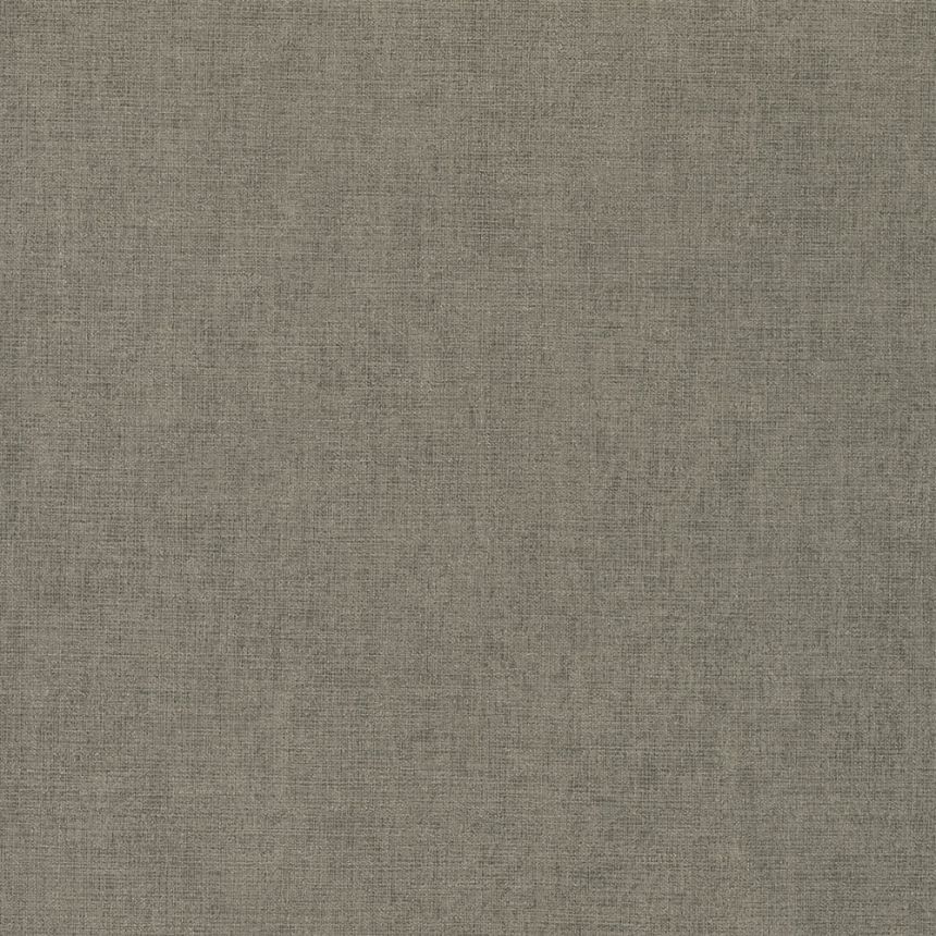 Hnědá vliesová tapeta na zeď s vinylovým povrchem 31613, Textilia, Limonta