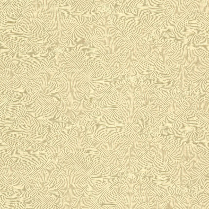 Béžová vliesová tapeta s květy 32004, Textilia, Limonta