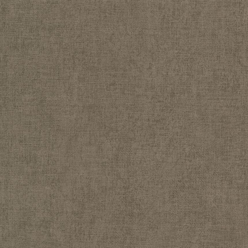 Hnědá vliesová tapeta na zeď s vinylovým povrchem 31612, Textilia, Limonta