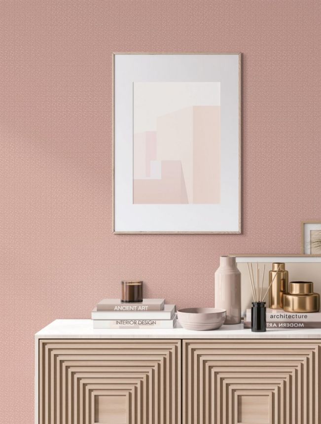 Luxusní petrolejová vliesová tapeta, geometrický vzor GR322408, Grace, Design ID