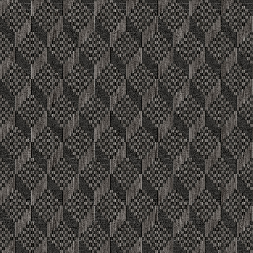 Luxusní šedo-černá vliesová 3d tapeta na zeď GR322309, Grace, Design ID