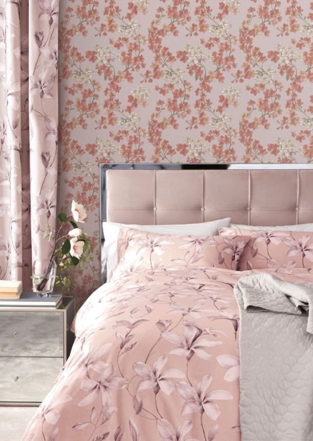 Luxusní krémová tapeta na zeď květiny GR322201, Grace, Design ID