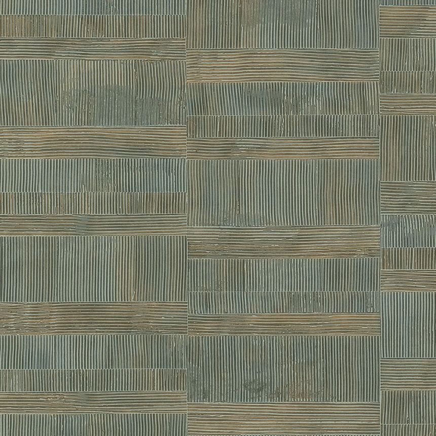 Luxusní geometrická tapeta na zeď šedohnědá 64612, Materea, Limonta