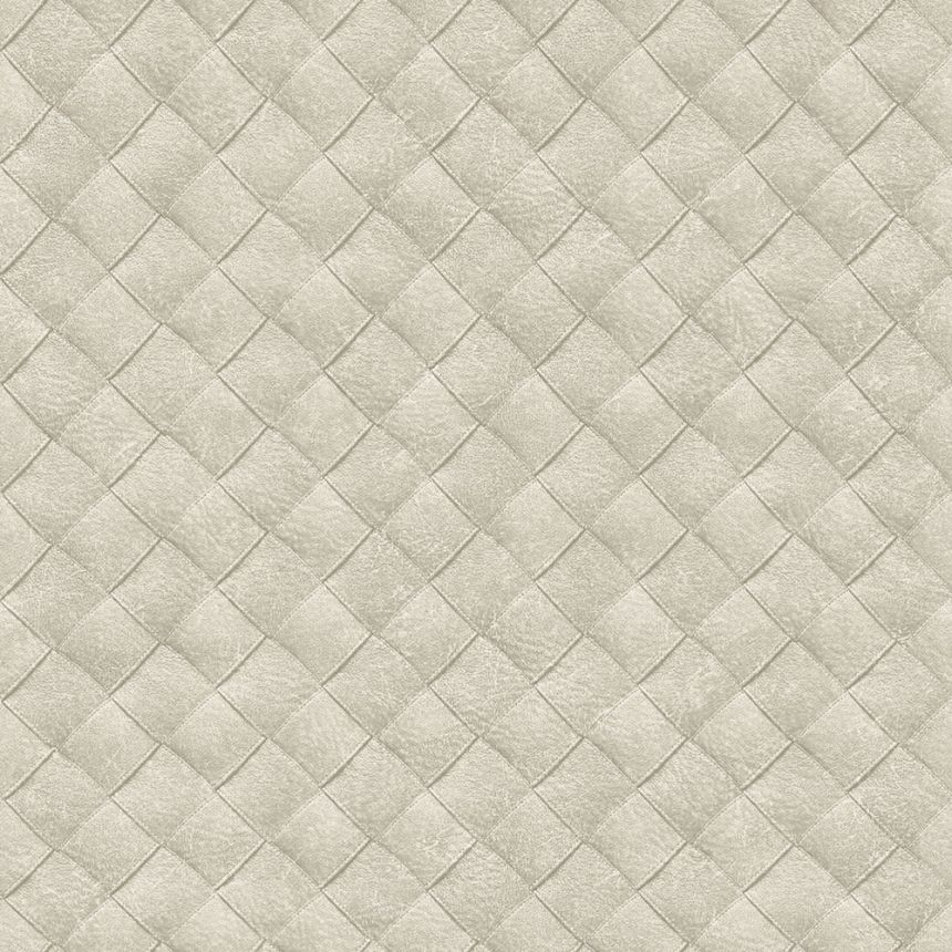 Vliesová béžová tapeta na zeď imitace kůže TA25070 Tahiti, Decoprint