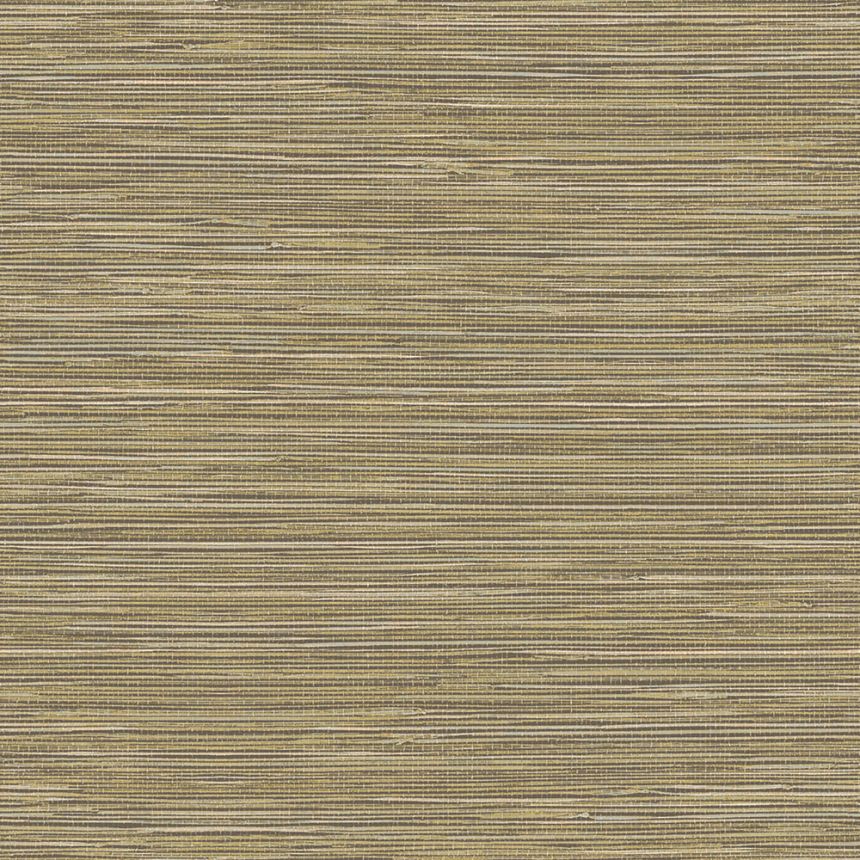Vliesová tapeta s pruhy, hnědá, imitace látky, TA25042, Tahiti, Shades of Colour, Decoprint