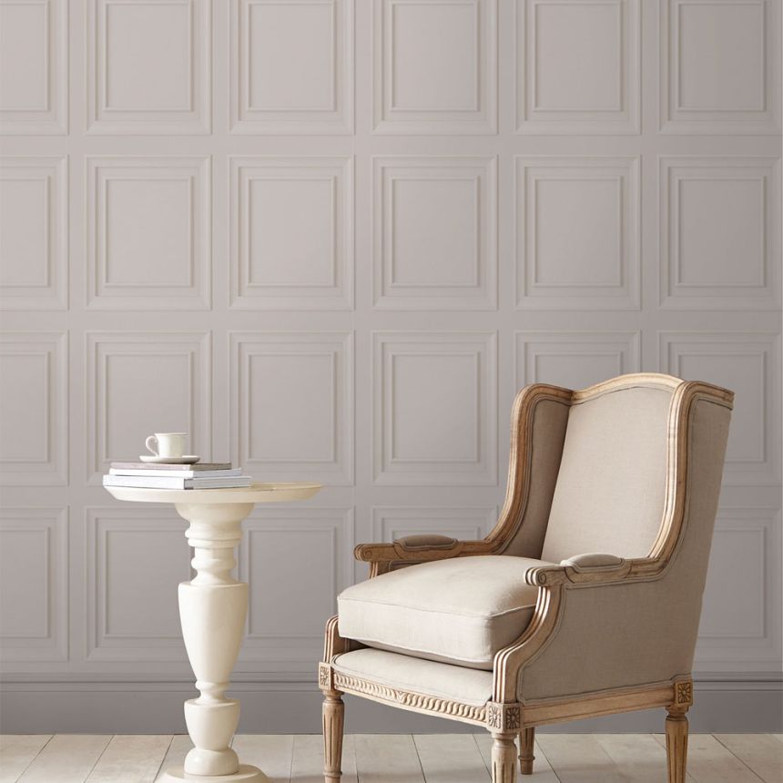 Vliesová tapeta na zeď , šedá, obložení, 115256 Laura Ashley 2, Laura Ashley Signature