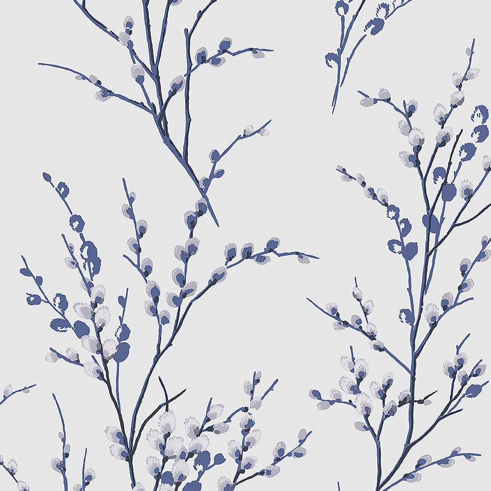 Vliesová tapeta na zeď, bílá, větvičky, 113360, Laura Ashley Signature