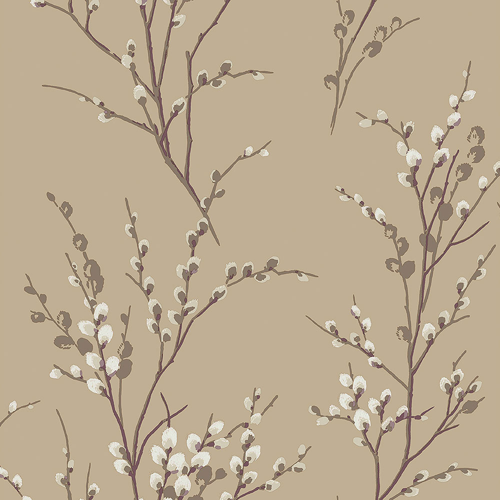 Vliesová tapeta na zeď, béžová, větvičky, 113358, Laura Ashley Signature