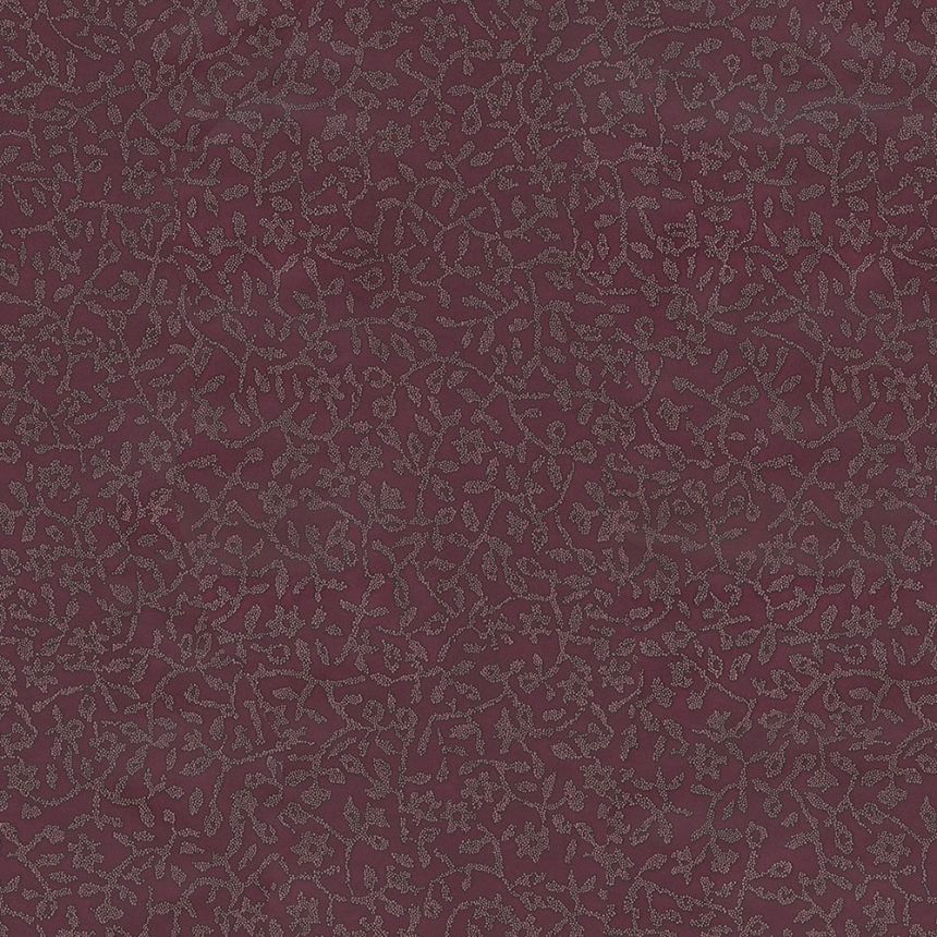 Vínová vliesová tapeta na zeď, motiv květin, 392543, Carmen, Eijffinger