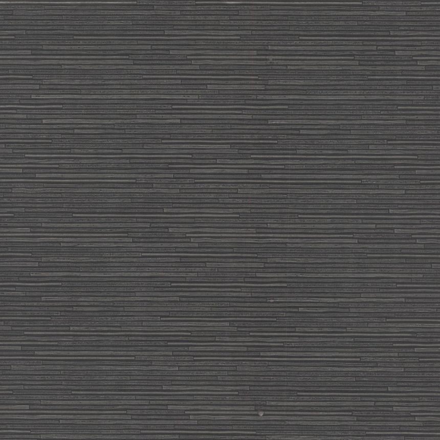 Luxusní černo-stříbrná vliesová tapeta, imitace bambusu DD3835, Dazzling Dimensions 2, York